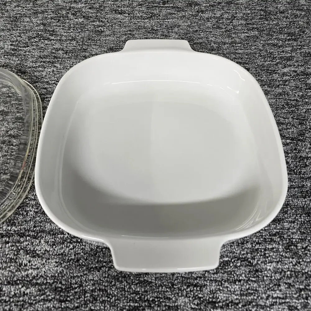 Corning Ware A-10-B Le Romarin 10x10x2 Sq Casserole Dish Spice Of Life W/ Lid